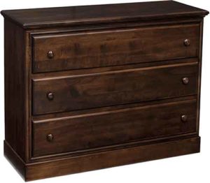 Amish Crafted Custom 3 drawer changer