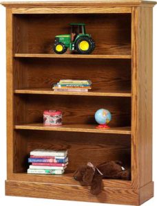 Solid Wood Custom Traditional Bookcase