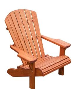 Custom Amish Adirondack Arm chair