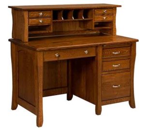 Custom Berkley Single Pedestal Desk