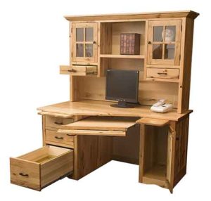 Amish Handcrafted Mission custom Wedge desk