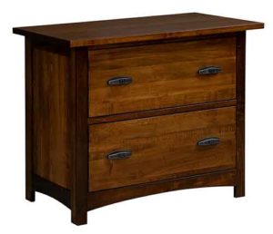 Amish Crafted Oakwood Lateral File Cabinet