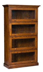 Amish Crafted Traditional Barrister Bookcase