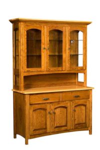 Amish Country Shaker hutch