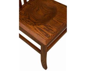 Solid Wood Deep scooped seat