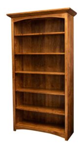 Amish Handcrafted Mission bookcase with shelves