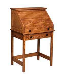 Post Mission Rolltop Writing Desk