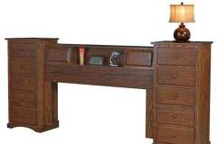 Trail Wall Unit Amish Custom Made.