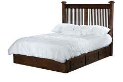 Platform Amish Custom Built Bed.