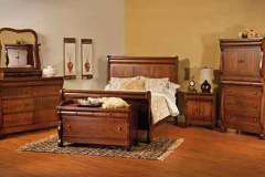 Old Classic Amish Custom Made Bedroom Set.