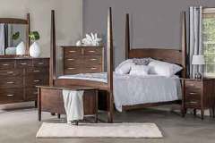 Custom Built Imperial Amish Bedroom Set.