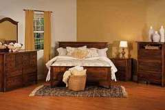 Shaker Custom Amish Built Bedroom Set.