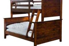 Shaker Amish Handmade Bunk Bed With Twin and Full Size Beds.