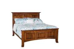 Carlisle Paneled Custom Built Amish Bed.