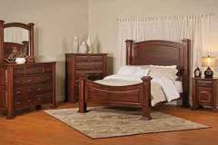 Lexington Custom Amish Made Bedroom Set.