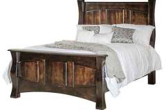 Reno Custom Amish Built Paneled Bed.