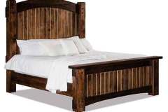 Timbra Amish Custom Built Natural Hardwood Bed.