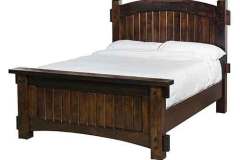 Timbra Custom Amish Built Paneled Bed.