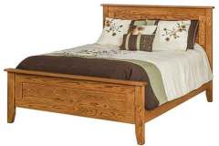 Here is our Ashton bed seen in Oak wood. All of the basic bed sizes are available.