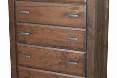 The custom Ashton chest is seen here with 7 drawers. Get different hardware if you would like.