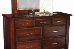 This is our smaller Ashton 9 drawer mule dresser. Its all the same as the larger one except for it sizes.