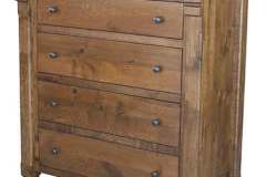 This is our beautiful Amish built Brockport chest done in Rustic Cherry wood. The drawers are all flush inset.