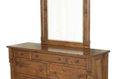 What you have here is the custom Amish built Brockport 7 drawer dresser with an optional mirror. Feel free to change sizes of anything if you need to.