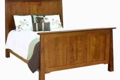 The custom Amish built Cambridge bed is perfect for you regardless of size.