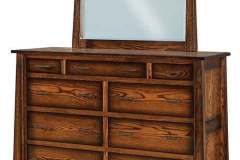 Here is a bit smaller custom built Cambridge mule dresser. It also includes the mirror.