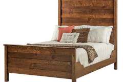 Here is our Amish built Colonial bed with a 60" headboard. Many options are available for it.