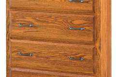 This is the Oak version of our Amish built Eckenridge 6 drawer chest. Michael's Cherry is the stain.