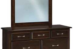 Here is a smaller version of the Eckenridge dresser that also has 7 drawers and a mirror.