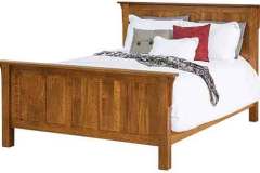 Here is our Amish built Granny Mission bed. Full, Queen, and King are all available.