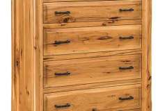 Shown in Rustic Hickory is our Homestead 6 drawer chest. Change the color and hardware if you would like.