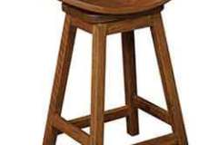 FIV-Amish-Custom-Tables-MissionSaddelSwivelStool