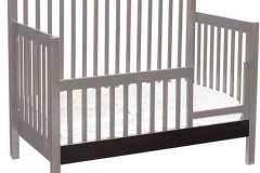 The toddler bed conversion board is necessary to change the crib to a toddler bed. The procedure is very simple.