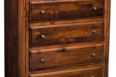 Here you see the Hampton 6-drawer chest that is 38" wide and 48" high. This style radiates playfulness.