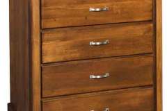 Here you have the Amish made custom Tannessah 6 drawer chest. It is 38" wide and 48" tall. It comes with full extension drawer glides and dovetailed drawer boxes.