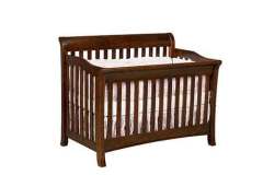 This is the Berkley slatted crib where you will start out after the baby is ready for it. 