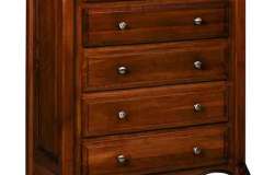 If you are in need of a chest instead of or in addition to a dresser here you have our French Country 6-drawer chest. It is 40" wide and 50" high.