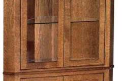 PLW-Amish-Furniture-Cambridge-Corner-Hutch-PLW0033