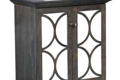 Shown in Brown Maple wood with Grey stain. This is the Jasminn 2 door sideboard.