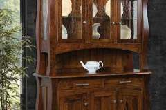 Show with hutch top now, this beautiful Reno hutch is custom designed by the Amish.