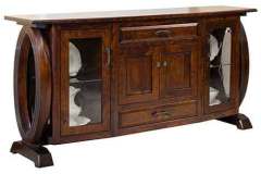 Exquisitely designed with Amish custom crafting is this Saratoga sideboard.