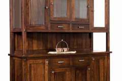 Here is the Durango 4 door hutch. It is shown in the open deck style built by the Amish.