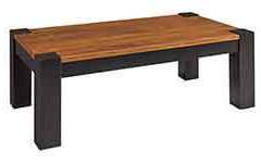 Our custom Avion coffee table also comes in the rectangle shape. Perfectly suited for your living room space.