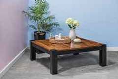 Our Amish custom crafter Avion coffee table seen here is a 48" square size. If you need a larger coffee table check out this one in a two tone finish.