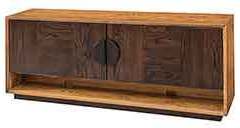 This is a 72" custom tv cabinet built in Walnut wood. It can be built to your own specs and stained your color.