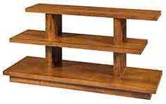 Here is a 56" custom Amish crafted tv stand. You won't another one like this anywhere.