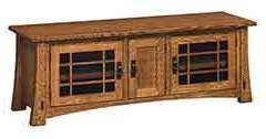 This is the 3 door 60" version of a custom built Mission tv cabinet tv stand.